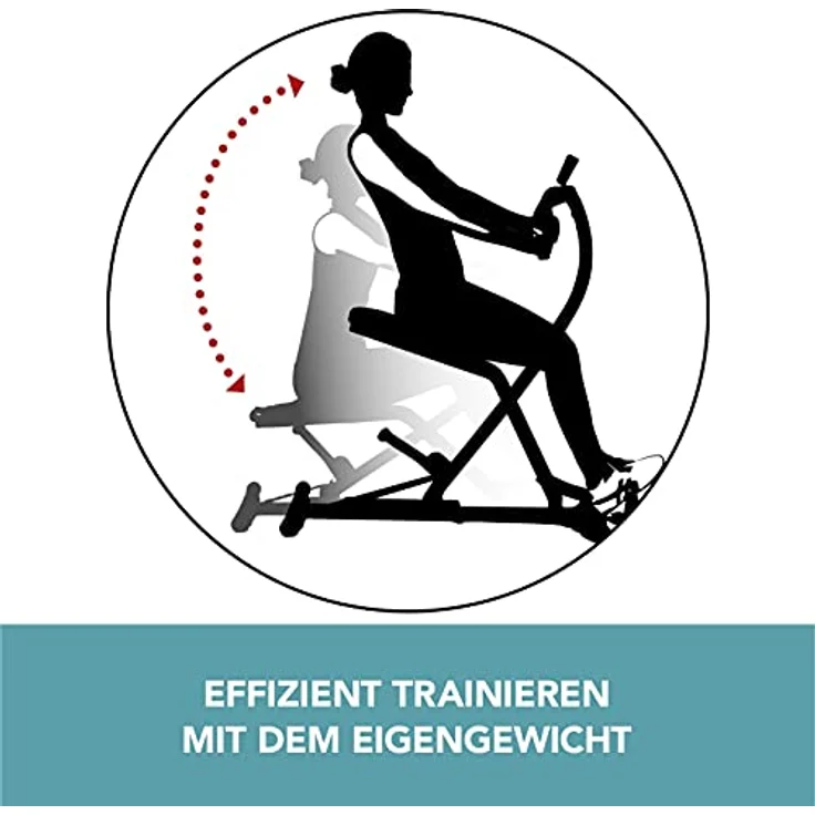 MAXXMEE Crunch & Glide Trainingsgerät, Kraftstation zur Kräftigung mit Eigengewicht für Brust, Bizeps, Delta und Bauch, maximale Belastung 120 kg, mit digitaler Anzeige, platzsparend zusammenklappbar – Bild 3