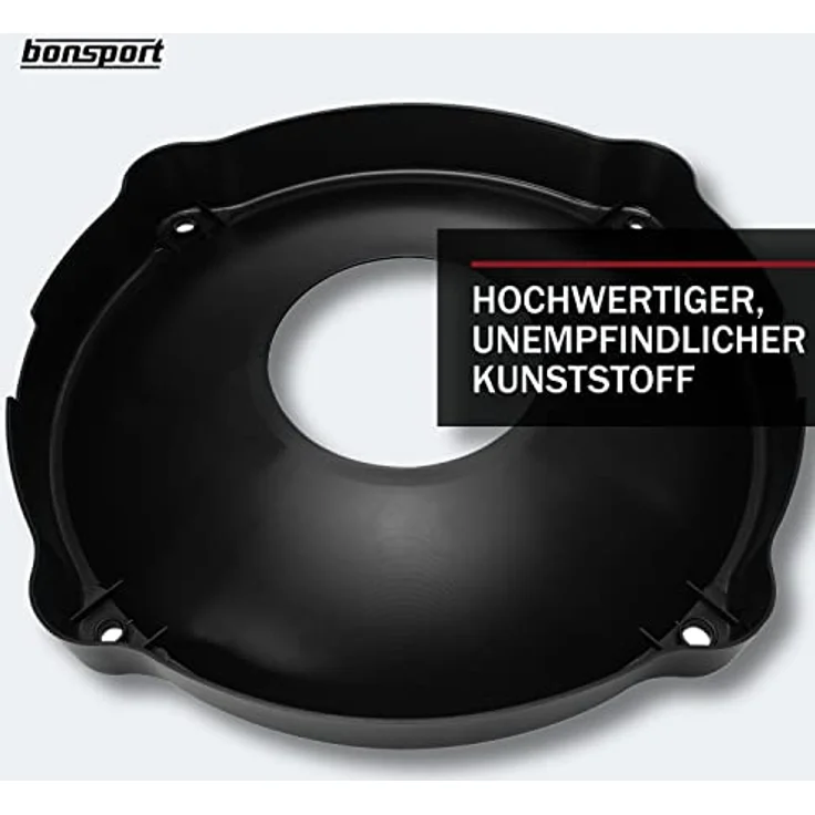 bonsport Ballschale für Gymnastikbälle, Sitzbälle und Fitnessbälle ab 45cm bis 85cm, schwarz – Bild 4