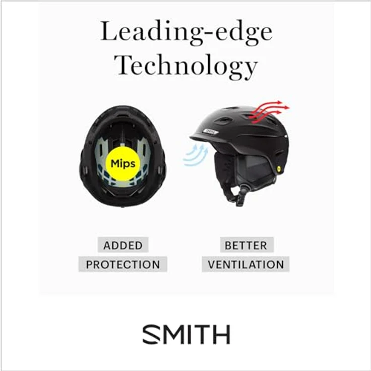 Smith Rodeo Mips, Skihelm für Kinder, 51-55 cm, S, matt Schwarz mit MIPS-Technologie – Bild 9