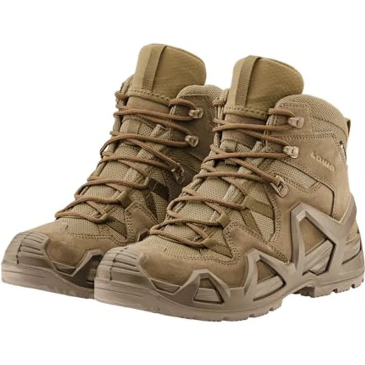 Lowa Zephyr MK2 GTX MID, taktische Stiefel für Männer mit GORE-TEX, coyote op, wasserabweisend, stabil und rutschhemmend – Bild 5