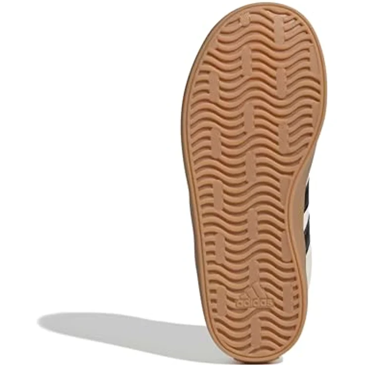 Adidas Damen Turnschuhe KI6493, ganzjährig tragbar, Obermaterial aus Wildleder, Creme, Braun, Schwarz – Bild 3