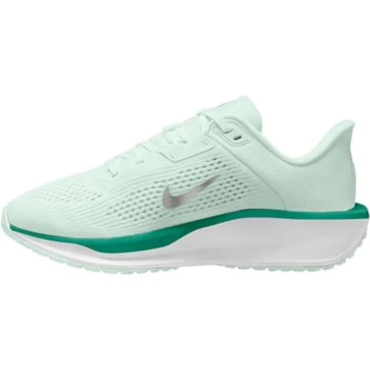 Nike Quest 6, Laufschuhe für Damen mit Zoom Air Dämpfung und stabilisierendem Mittelfußband, grau – Bild 1