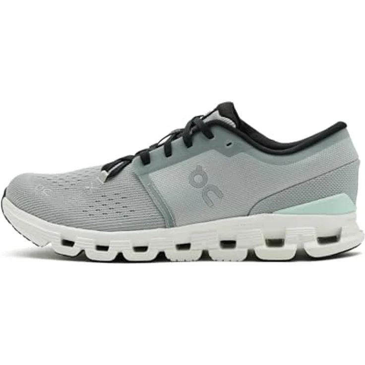 ON Cloud X 4 Herren Laufschuhe, atmungsaktiv mit Helion™-Superfoam, grau, EU 44,5 – Bild 4