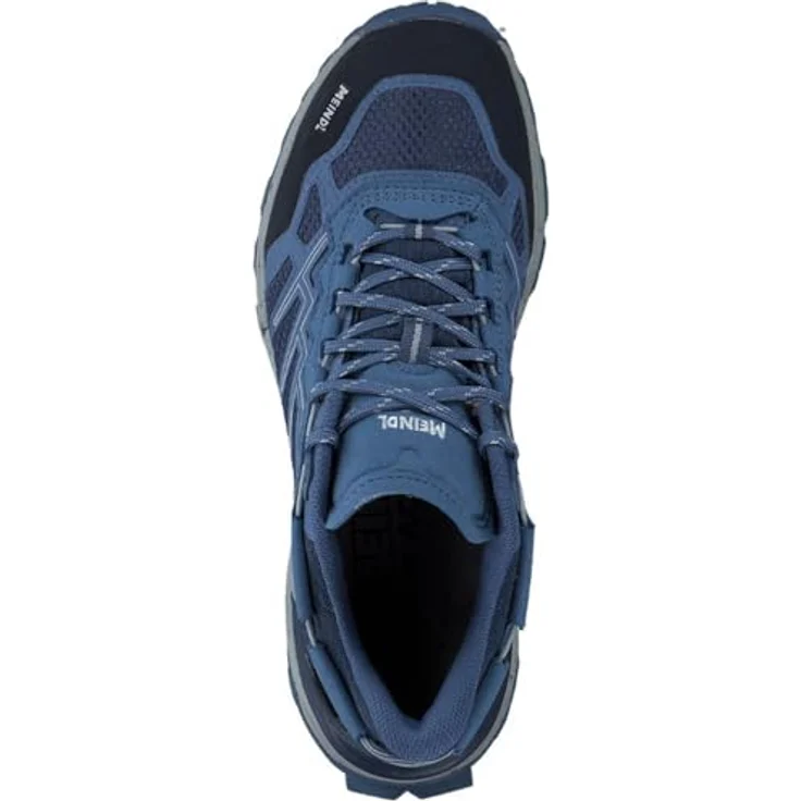 Meindl Damen Wanderschuh Jamaica Lady GTX, schnürbar, Größe 38.5 (UK 5.5), Blau aus Synthetik und Textil, Gummi-Laufsohle – Bild 2