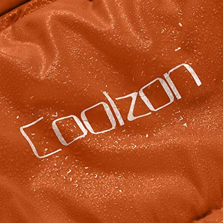 Coolzon Camping-Schlafsack, 3-4 Jahreszeiten, ultraleicht, weich, dick und warm mit Kompressionssack, für Erwachsene, kleine Größe – Bild 5