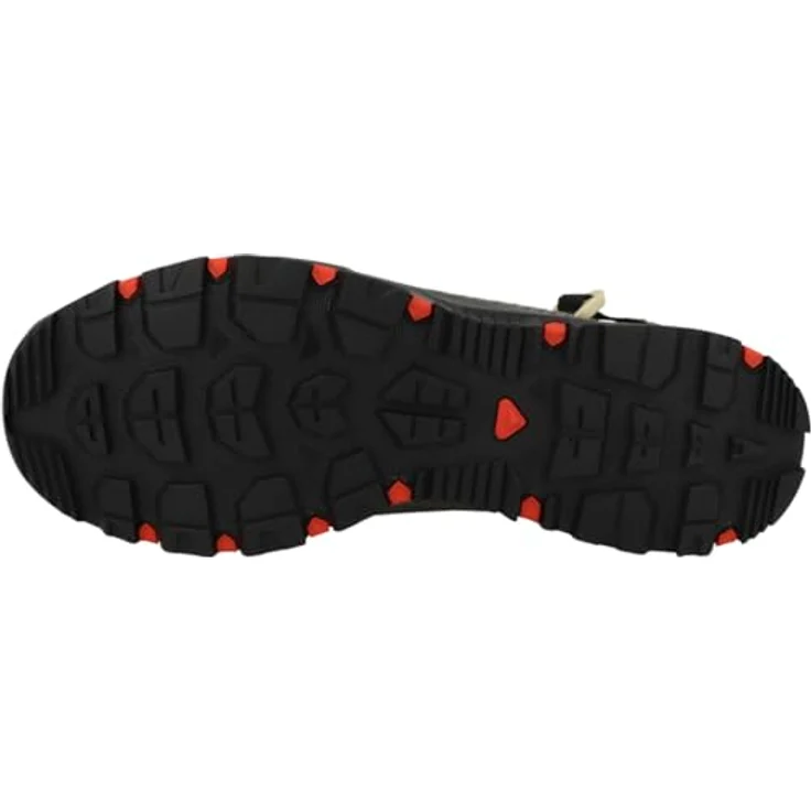 Salomon Techamphibian 5, Herren Wanderschuhe mit atmungsaktivem Mesh, Quicklace-Schnürsystem, Grau, Größe 46 – Bild 5