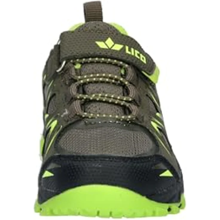 Lico Allen VS, Outdoorschuh mit wasserdichter Comfortex-Klimamembrane und elastischen Schnürsenkeln, grau – Bild 3
