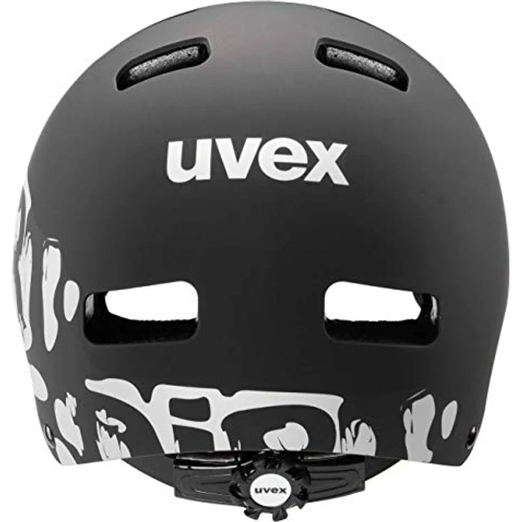Uvex Kid 3 cc, robuster Fahrradhelm für Kinder, individuelle Größenanpassung, optimierte Belüftung, Black matt, 55-58 cm – Bild 3
