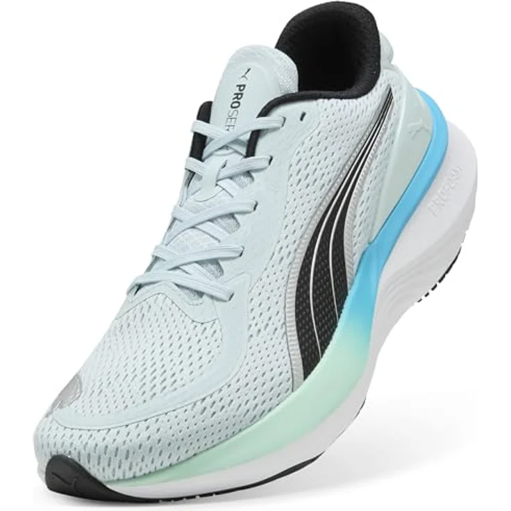 Puma Scend Pro 2, Unisex Laufschuhe mit PROFOAM Dämpfung, Mesh-Obermaterial, Blau, Größe 45 – Bild 6