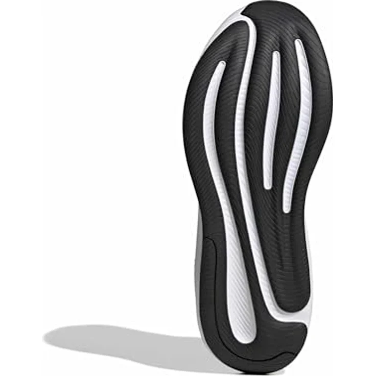 Adidas Response 2 Laufschuhe Herren, 44,5, atmungsaktiv, Core Black/Ftwr White/Matte Silver, hohe Dämpfung, neutraler Stabilitätsgrad – Bild 3