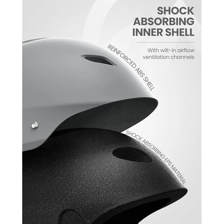OutdoorMaster Kelvin Unisex Skihelm, Schneesporthelm mit Belüftungssystem, für Herren, Damen & Jugend, Schwarz – Bild 2