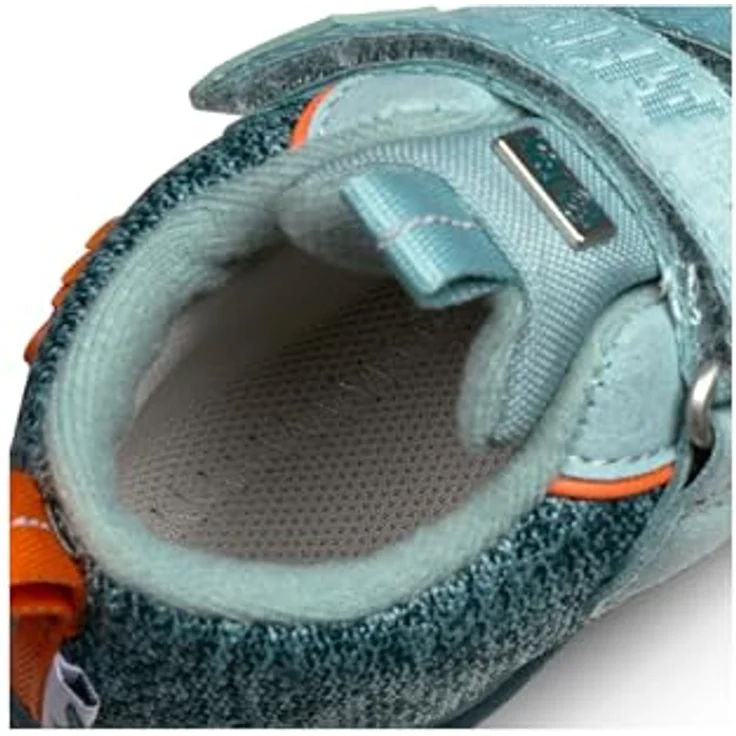 Affenzahn Kid's Knit Happy, Unisex Wanderschuhe, wasserdicht mit Klettverschluss, Blau – Bild 8
