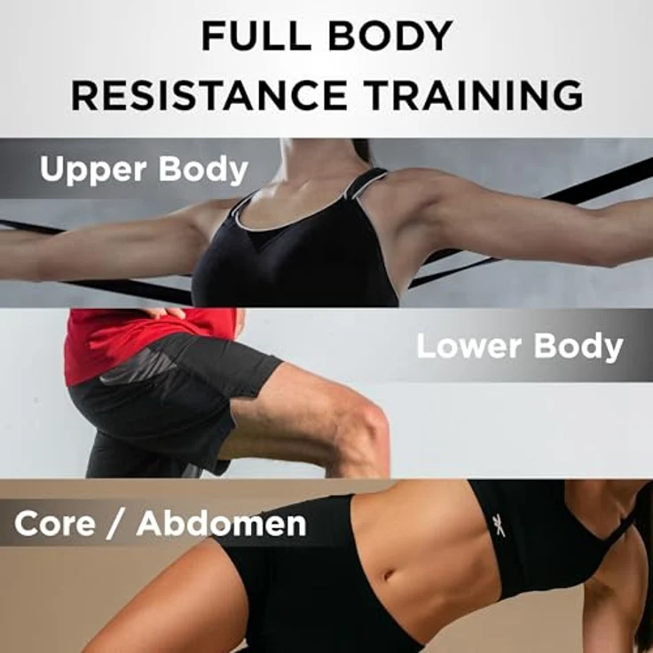 THERABAND TheraBand 5,50m Vorratsrolle | Fitnessband aus 100% Naturlatex, gelb | Gymnastikband für Ganzkörpertraining, Rehabilitation und Physiotherapie – Bild 5