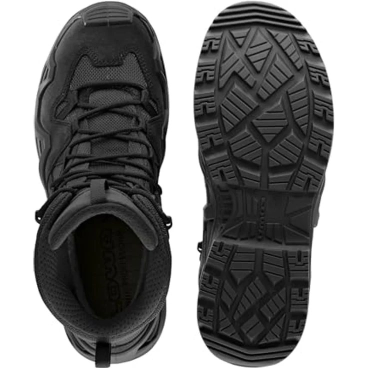 LOWA Zephyr MK2 GTX High Stiefel, wasserfester Einsatzstiefel mit reißfestem Veloursleder und GORE-TEX, schwarz 51 – Bild 6