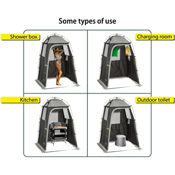 Brunner Kabinenzelt, Kuppelzelt für 1 Person mit einfachem Aufbau, 100% Polyester, kompaktes Packmaß, 2.65 kg – Bild 11