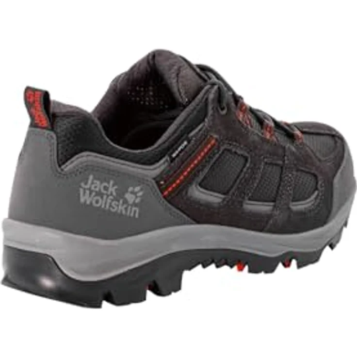 Jack Wolfskin VOJO 3 TEXAPORE LOW M Wanderschuh, wasserdicht mit griffiger Gummisohle und strapazierfähigem Leder-Textil-Material – Bild 8