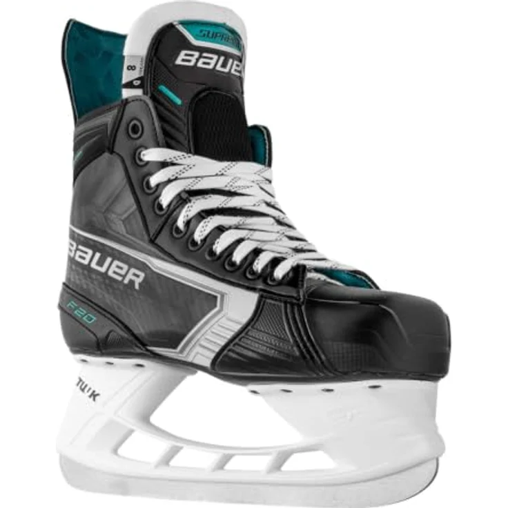 Bauer Supreme F20 INT Eishockey Schlittschuhe, D | Flexibles Digi Comp-Oberteil, klassische Schnürkonstruktion, EU 39 (5,5) – Bild 3