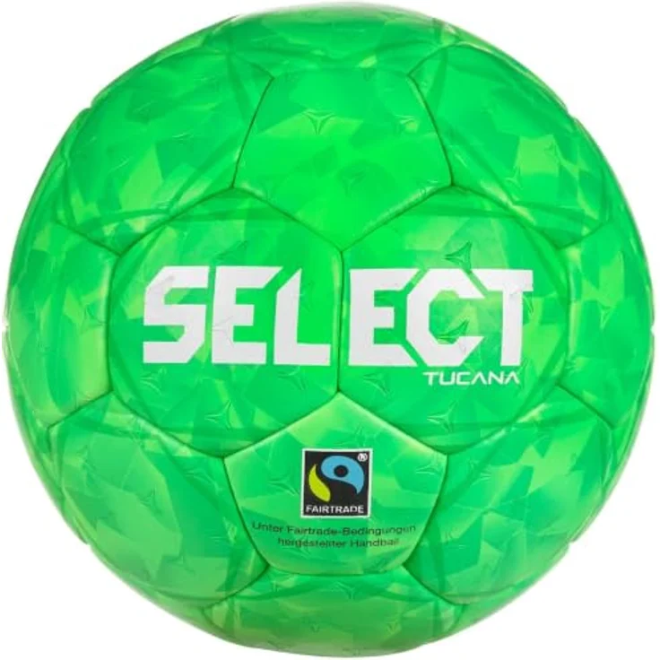 Select Tucana Fairtrade v26 Gr. 2, Trainingsball mit guter Griffigkeit und weichem Ballkontakt, dual bonded