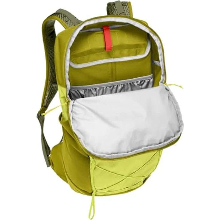 VAUDE Rucksack Agile Air 20 Liter, kompakter Wanderrucksack mit belüftetem Netzrücken, light leaf, Einheitsgröße – Bild 3
