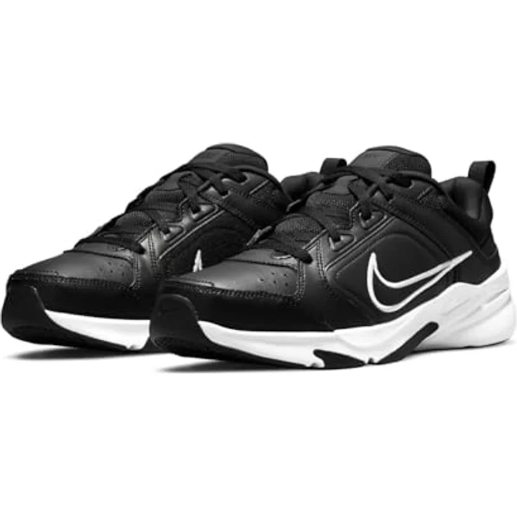 Nike Defy All Day, Laufschuhe aus Leder mit weicher Dämpfung und Gummi-Traktion, schwarz-weiß – Bild 6