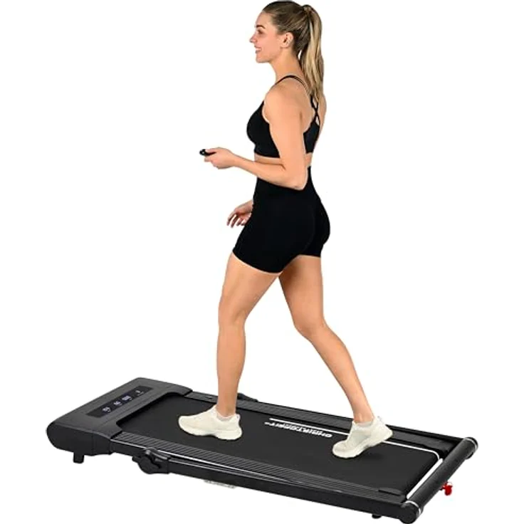 Christopeit Sport® Laufband Walk Run Pro 2 in 1, klappbar bis 12 km/h, 120 kg max. Benutzergewicht, Bluetooth-kompatibel, selbstschmierendes System – Bild 3