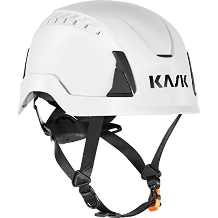 KASK Primero Air Schutzhelm, Bauhelm mit Drehrad, 14 Belüftungskanälen, nach EN397 und EN50365, Farbe: weiß – Bild 1
