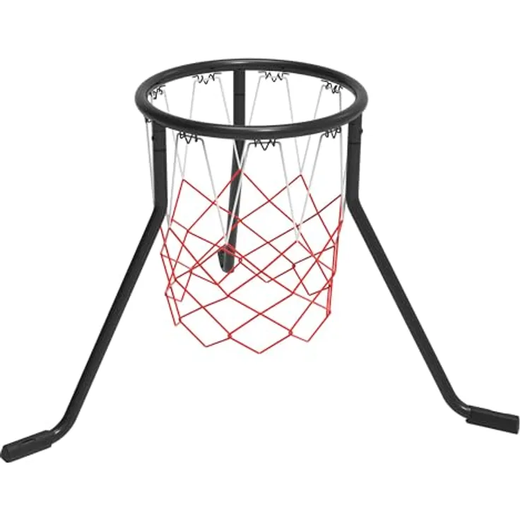 EzyRoller Basketballkorb Outdoor Kinder Basketball Korb Aufsteller Dreibein schwarz