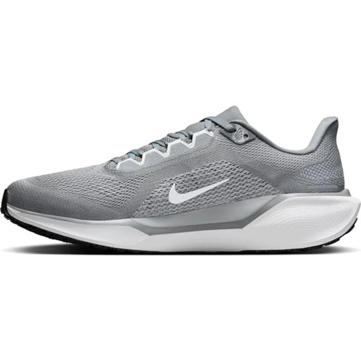 Nike Pegasus 41, Herren Laufschuhe mit reaktionsfreudiger Dämpfung und atmungsaktiven Materialien, Grau, Größe 44.5 – Bild 9