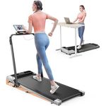 Toputure Laufband für Zuhause mit Neigung, 2-in-1 Walking Pad, 12km/h Klappbar Laufband mit Steigung, 2.5HP Under Desk Schreibtisch Treadmill für Zuhause & Büro, Fernbedienung und App, Keine Installation - Preisvergleich