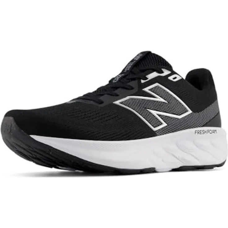 New Balance Fresh Foam 520 v9, Herren Laufschuhe mit Dämpfung und atmungsaktivem Obermaterial, Schwarz (43) – Bild 1
