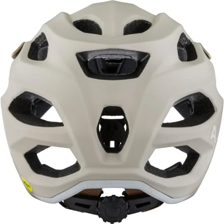 Alpina Sports APAX MIPS, Halber Helm mit Hartschalenbau, Run System Ergo Flex, Helmvisier, Matt – Bild 4