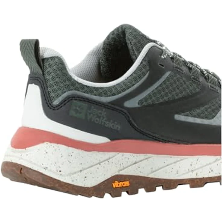 Jack Wolfskin TERRAVENTURE VENT LOW W, Damen-Wanderschuh mit atmungsaktivem Mesh-Obermaterial und VIBRAM-EVA-Mittelsohle – Bild 5