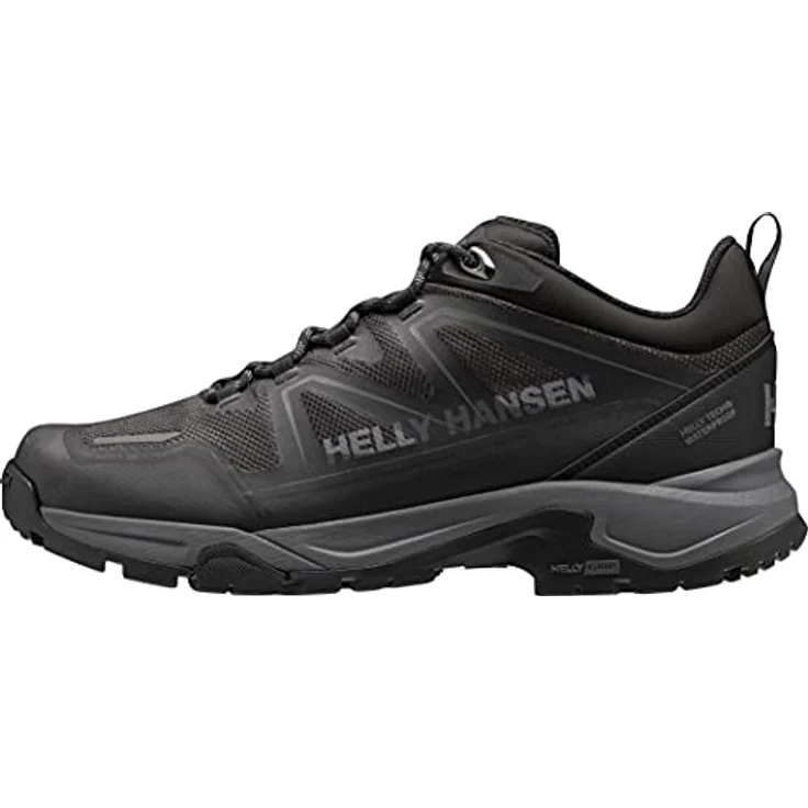 Helly Hansen Cascade Low Ht Wanderschuhe, wasserdicht mit HH Max Comfort Innensohle, Schwarz, EU 46 1/2 Herren – Bild 1