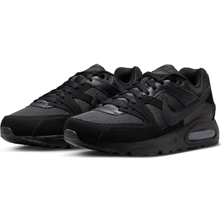 Nike Air Max Command, Laufschuhe mit Leder- und Textilobermaterial, schwarz, Größe EUR 44 – Bild 2