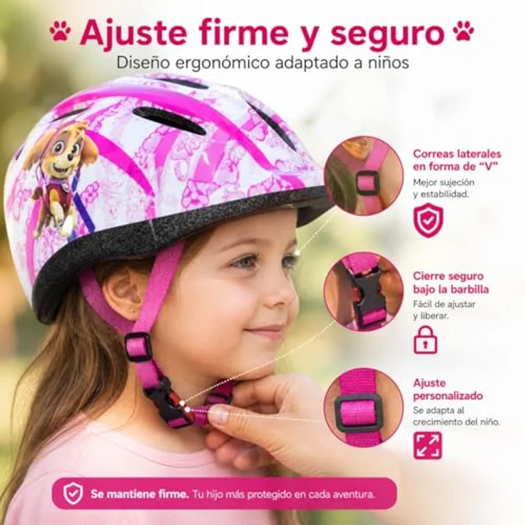 Toimsa Fahrradhelm Paw Patrol Skye – Bild 5