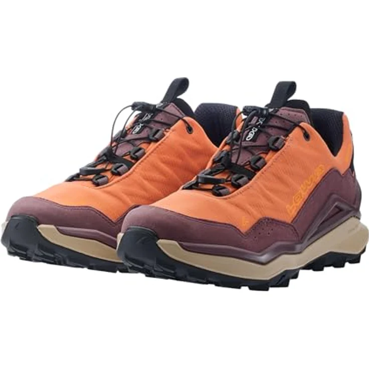 Lowa MADDOX PRO GTX LO SL Ws Damen Wanderschuhe, Low, wasserdicht, altrosa, Größe 38 – Bild 5