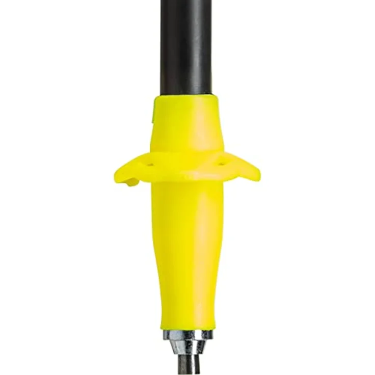 LEKI Ultratrail FX.One Superlite Trailrunningstöcke, 3-teilig faltbar aus Carbon, leicht mit 274 g, Bright red-Neonyellow-Natural, 120 cm – Bild 2