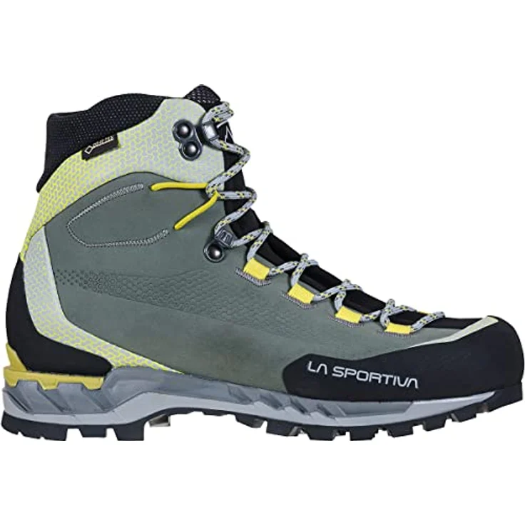 La Sportiva Trango Tech Leather Woman GTX, wasserdichte Wanderschuhe für alpine Wanderungen, grün, Größe 38,5 – Bild 1