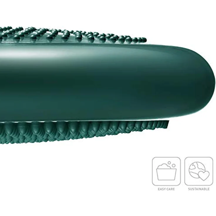 BODYMATE Ballsitzkissen inkl. Pumpe Midnight-Green 34cm Durchmesser - Balance-Kissen, Luftkissen, Balance Pad, Noppenkissen - Core-, Fitness-, Reha-, Koordinations- und Rückentraining – Bild 3