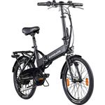 Zündapp Green 1.0 E Bike 20 Zoll Elektro Klapprad für Erwachsene 150 - 180 cm 6 Gänge, schwarz