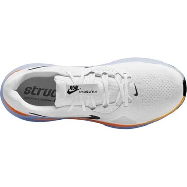 Nike Structure 26 Laufschuh mit ReactX-Schaumstoff, weiß, Gr. 44.5 – Bild 7
