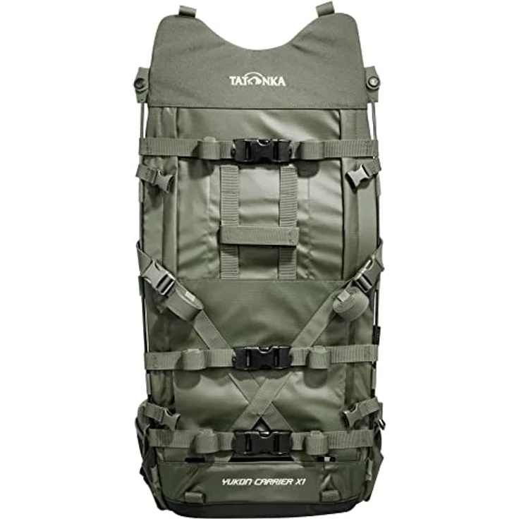 Tatonka Yukon Carrier X1, Trekkingrucksack 74 cm, 100% Polyamid, olive – Bild 2