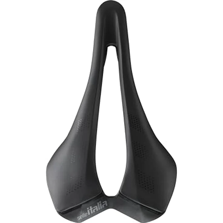 Selle Italia SLR Advan Rennrad-Sattel, Manganstahl-Rahmen, Superflow-Aussparung, optimale Polsterung, Größe L3, Schwarz – Bild 2