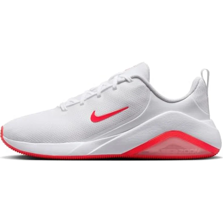 Nike Bella 7 Damen Sneaker, weiß, Laufschuhe mit weicher Schaumstoff-Zwischensohle und sichtbarem Zoom Air – Bild 1