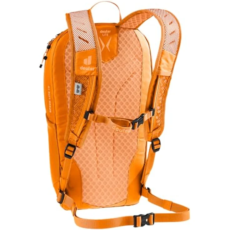 deuter Speed Lite 13 leichter Wanderrucksack, Lite-Rückensystem, ergonomisch geformte Schulterträger, signalblau – Bild 4
