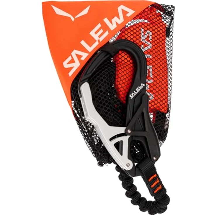 Salewa Via Ferrata Klettersteigset, Ergotec Karabiner, Mehrfarbig, 7 kN – Bild 8