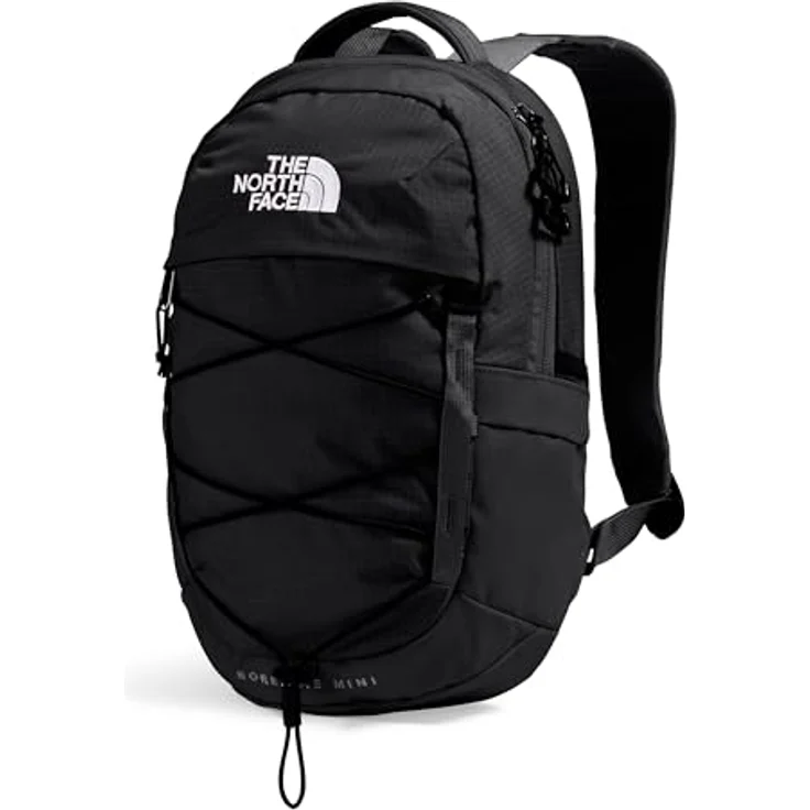The North Face BOREALIS MINI BACKPACK, Sport-Rucksack für Herren, TNF Black, mit U-Pull-Reißverschlüssen und externem Kompressionssystem – Bild 2