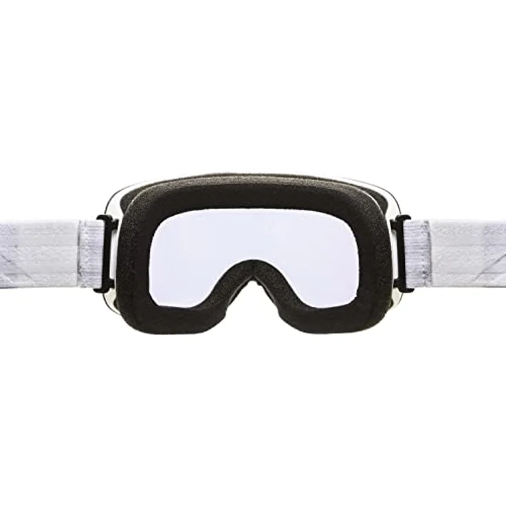 Alpina PENKEN OTG Skibrille, verspiegelte und polarisierte Gläser mit 100% UV-Schutz, Kontrastverstärkung, weiß matt, One Size – Bild 3