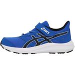 ASICS Jolt 4 PS, Neutrale Laufschuhe für Kinder mit atmungsaktivem Mesh, Illusion Blue/Black, Größe 28.5