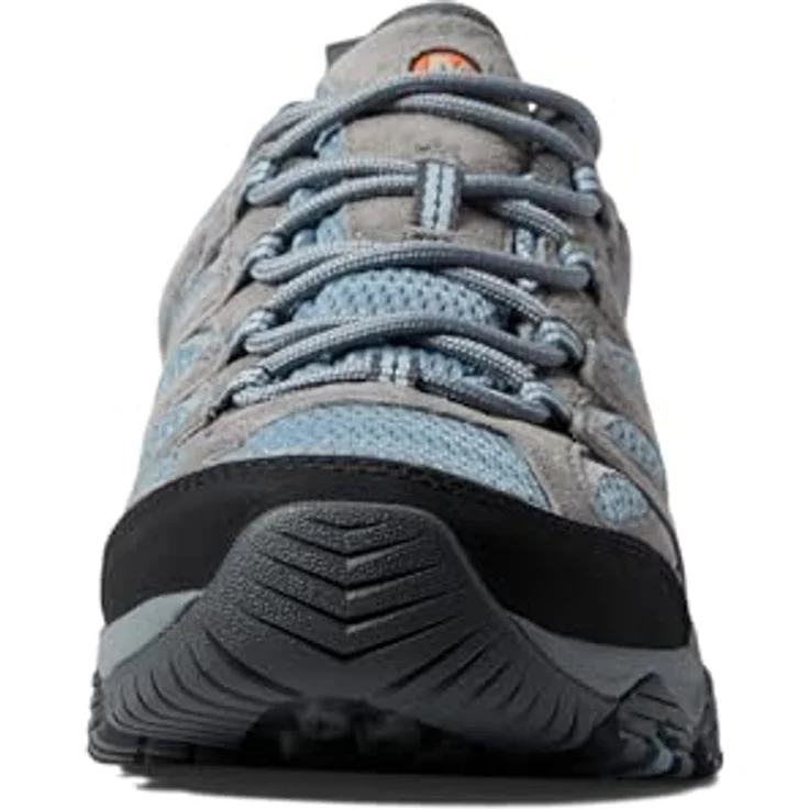 Merrell Moab 3, Wanderschuhe für Damen, grau, EU 38 1/2, Obermaterial aus Leder und Mesh, griffige Vibram® TC5+ Gummi-Sohle, Schnürverschluss für individuellen Sitz. – Bild 6